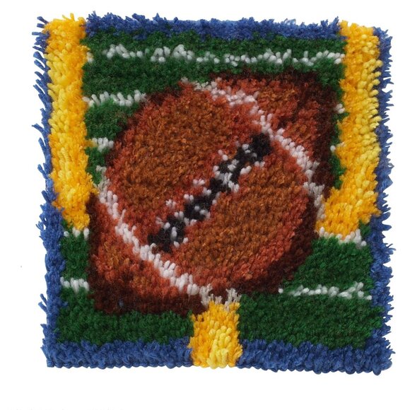 WonderArt American Football Touchdown Craft Kit Easy Fun Gifts - Picture 5 of 6